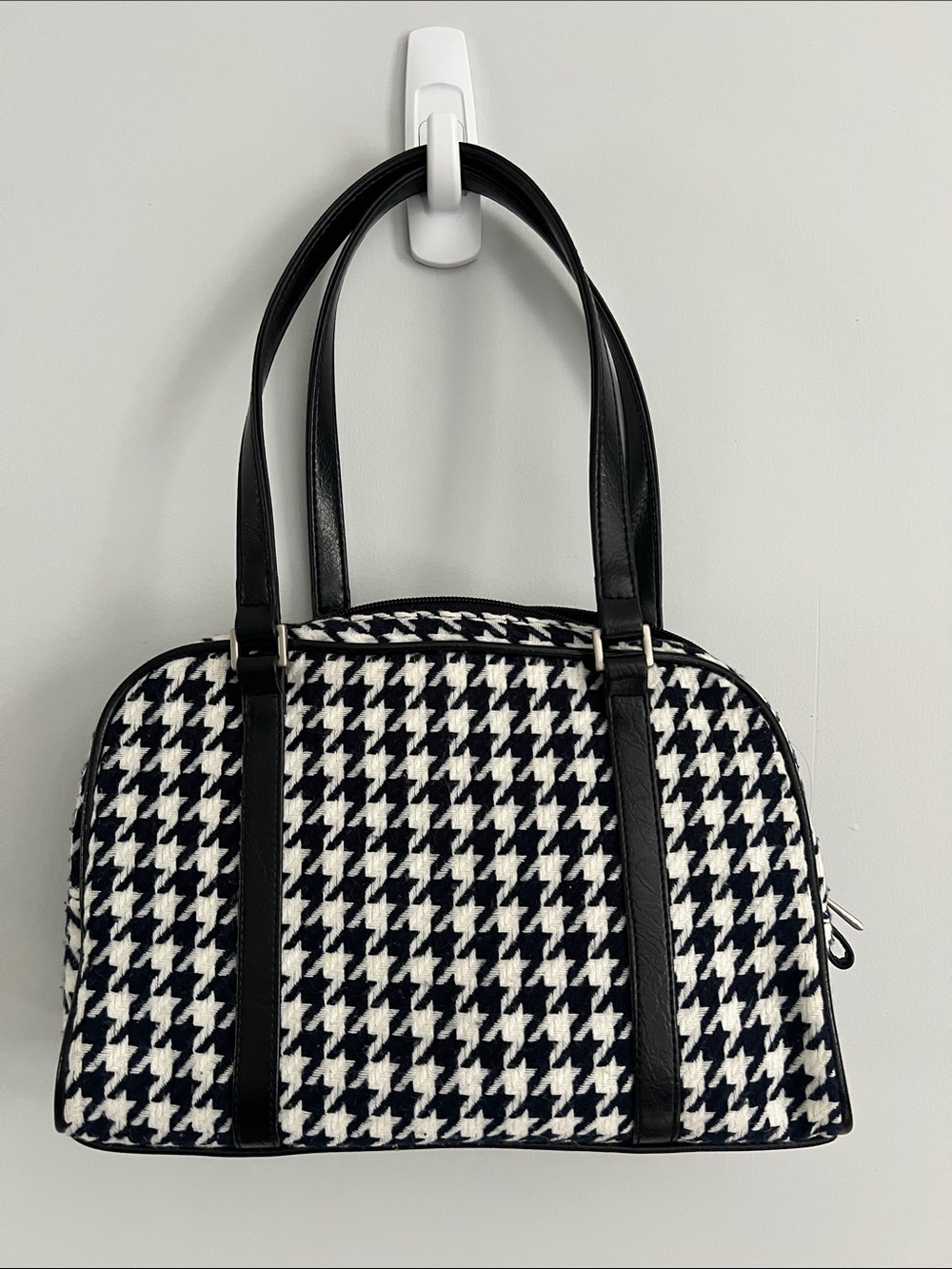 Shinori pattern Black & White Bag from Japan